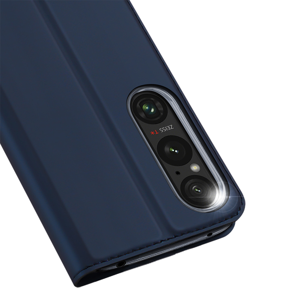 Etui Dux Ducis Skin Pro do Xperia 1 VI, granatowe
